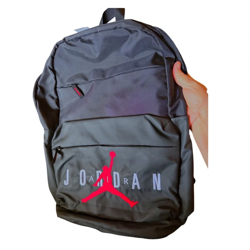 Air Jordan Backpack Unisex OS Black Jumpman Logo 9A0408-KK2